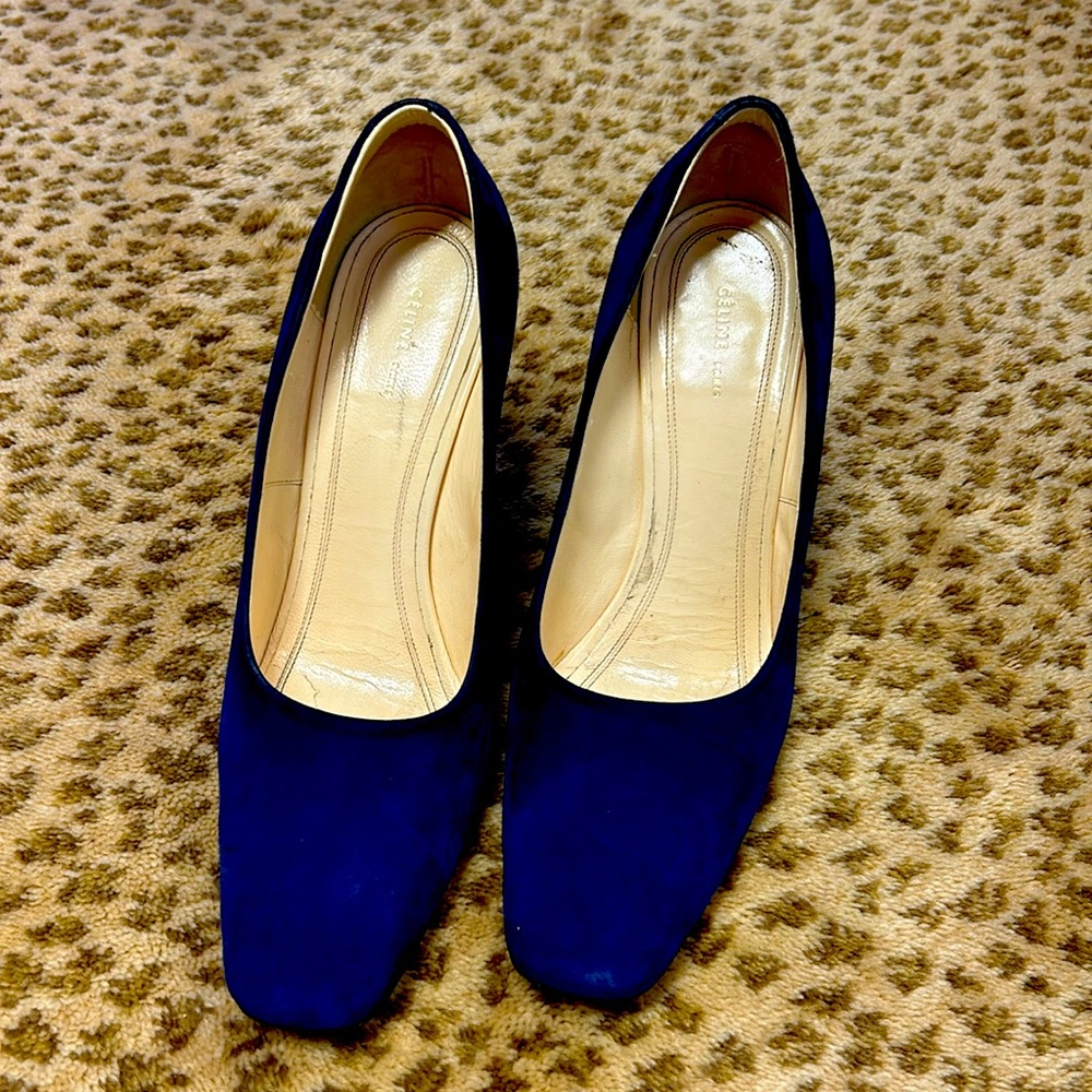 Celine suede pumps
